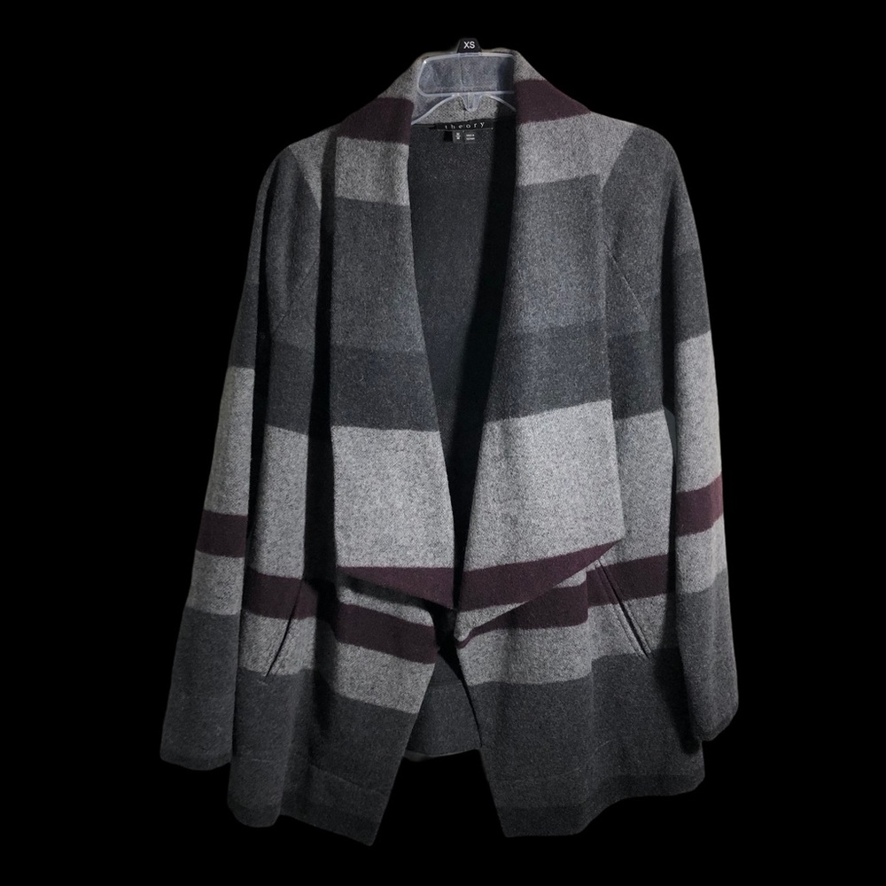 Theory Clarania Waterfall Cardigan